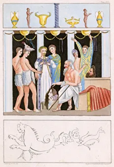 Images Dated 5th July 2018: ROMAN ACTORS PREPARE