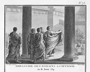 Carthaginian Collection: Roman ambassadors, Second Punic War
