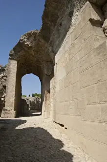 Roman amphitheatre. 2nd century BC. Italica. Spain