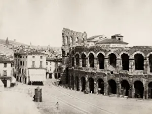 The Roman Arena in Verona, Italy