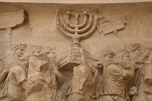 Images Dated 14th August 2005: Roman Art. Arch of Titus. Triumphal arch. It was constructe