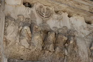 Images Dated 9th August 2005: Roman Art. Arch of Titus. Triumphal arch. It was constructe