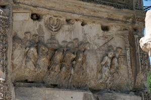 Images Dated 9th August 2005: Roman Art. Arch of Titus. Triumphal arch. It was constructe