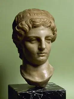 Rioja Prints: Roman art. Calahorras lady. Bust. 2nd century. From La