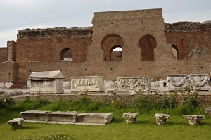 Images Dated 7th June 2007: Roman Art. Greece. Odeon. Built with brick walls in the 2nd