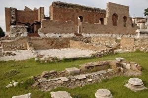 Images Dated 7th June 2007: Roman Art. Greece. Odeon. Built with brick walls in the 2nd