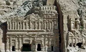 Roman art. Jordan. Petra. Corinthian Tomb and palace tomb. F