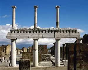 Roman art. Pompeii. Forum