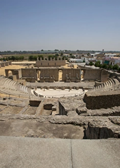 Cornelius Gallery: Roman Art. Spain. Andalusia. Italica. Theatre