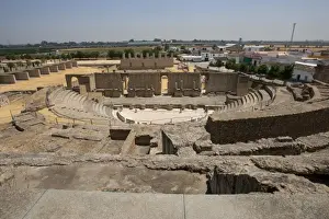 Roman Art. Spain. Andalusia. Italica. Theatre