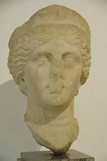 Images Dated 21st April 2007: Roman Art. Spain. Female bust. It comes from Carmona (Sevill