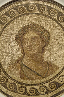 Images Dated 21st April 2007: Roman Art. Spain. Mosaic Spring. 2nd-3rd centuries A. D