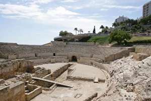 Amphitheater Collection: Roman Art. Spain. Tarragona Amphitheatre. Catalonia