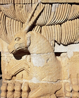 Roman Art. Syria. Relief depicting an antelope. From Palmyra