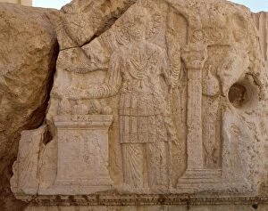 Roman Art. Temple of Bel. Relief depicting the god Aglibol