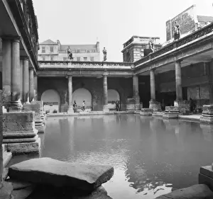 Filled Prints: Roman Bath at Bath