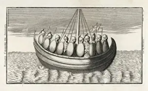 Roman Boat & Soldiers