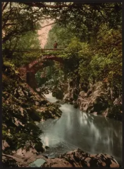 Roman bridge I, Bettws-y-Coed (i. e. Betws), Wales