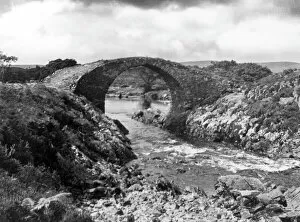 Stewart Collection: Roman Bridge in Scotland