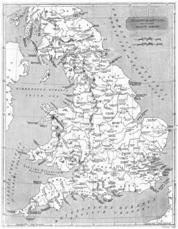 Images Dated 26th May 2011: Roman Britain Map