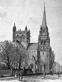 Completion Prints: The Roman Catholic Church, Cambridge, 1890