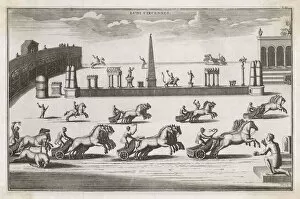 Chariots Collection: Roman Chariot Race