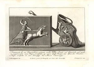 Etruscans Gallery: Roman charioteer and chariot