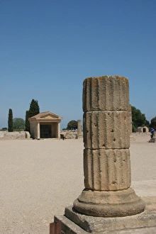 Images Dated 29th April 2006: Roman city of Ampurias. Forum. Basilica
