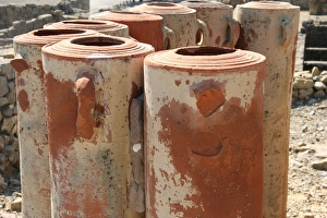 Ampurias Gallery: Roman city of Ampurias. Water filters