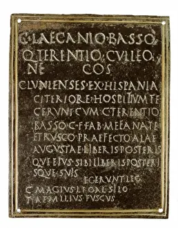 Agreement Prints: Roman city of Clunia