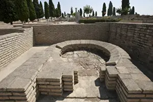 Africanus Prints: Roman city of Italica. House of the Birds. Bread oven. Spain