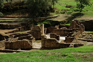 Santiago Prints: Roman city of Mirobriga. West Baths, 2nd century