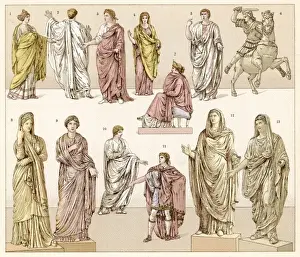 Toga Prints: Roman costume