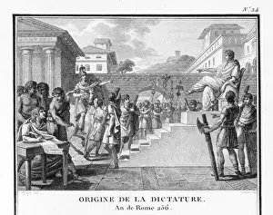 Dictator Prints: Roman Dictatorship instituted