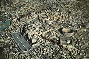 Empire Gallery: Roman Empire (4th c. AD). Scale model of the