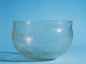 Dated Prints: Roman Empire. Spain. White glass bowl. From a tomb of Vic. D