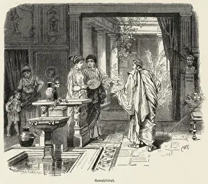 Roman Family in Villa