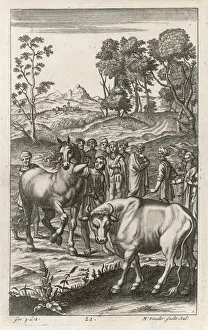 Georgics Prints: Roman Farmers - Livestock