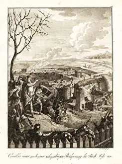 Fact Prints: Roman general Camillus destroying the Etruscan city of Velus, 39