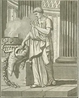 Examines Prints: Roman Haruspex