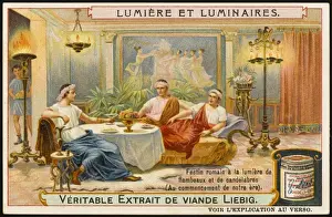 Torches Prints: Roman home Lighting