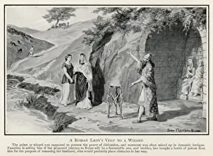 Magician Prints: Roman Lady & Magician