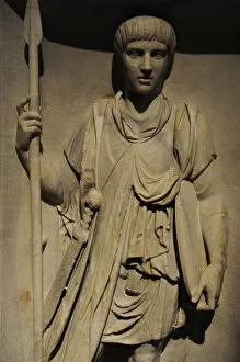 Images Dated 27th February 2013: Roman legionary. Relief. 2nd century AD