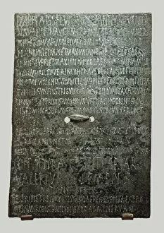 Clemens Gallery: Roman military diploma, from the emperor Gallerius
