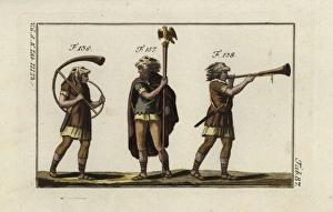 Standard Gallery: Roman military standard-bearer with the aqulia