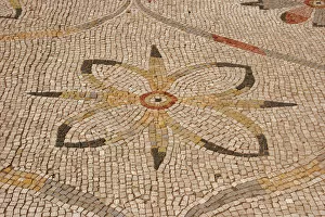 Images Dated 14th August 2005: Roman mosaic. Floral decoration. Detail. Ostia Antica. Ita