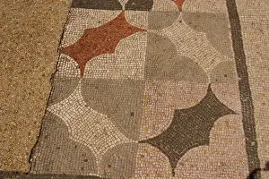 Tessera Prints: Roman mosaic. Geometric decoration. Ostia Antica. Italy