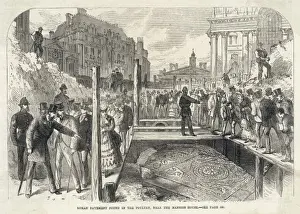 On Lookers Prints: Roman Mosaic London 1869