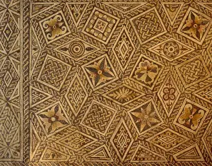 Decorate Prints: Roman mosaic from Villa de las Tiendas. Geometric decoration