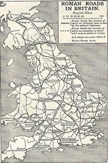 Harmsworth Prints: Roman Roads